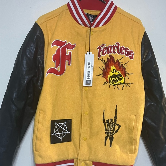Men’s Rebel Minds varsity jacket L - Picture 1 of 5